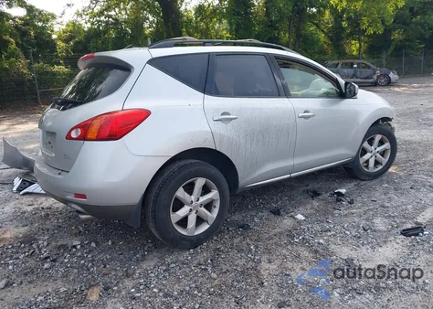 2009 Nissan Murano Sl z USA, uszkodzony, nr VIN JN8AZ18U29W005299